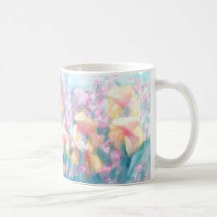 Iris Flower Garden Floral CricketDiane Gardens Coffee Mug