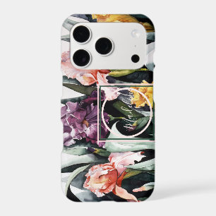 Iris Flower Garden Watercolor Personalise