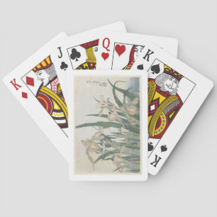 Iris Flowers and Grasshopper, c.1830-31 Playing Cards