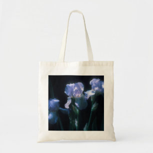 Iris Flowers at Twilight Tote Bag