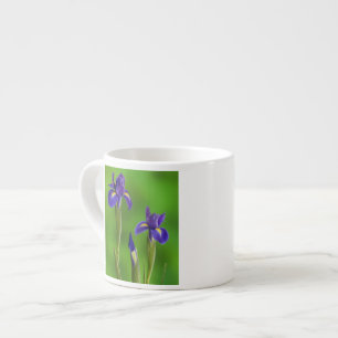 Iris Flowers Espresso Cup