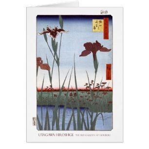 Iris Garden Card I