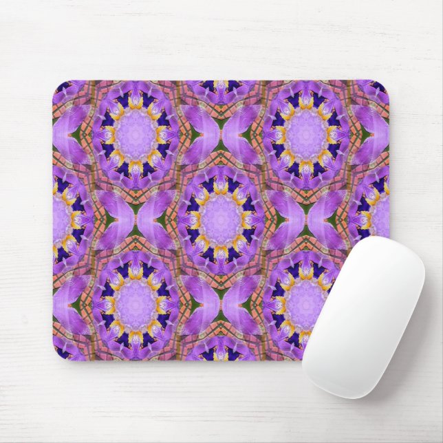 Iris Garden..... Mouse Pad (With Mouse)