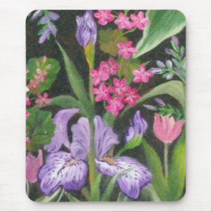 Iris Garden Mousepad