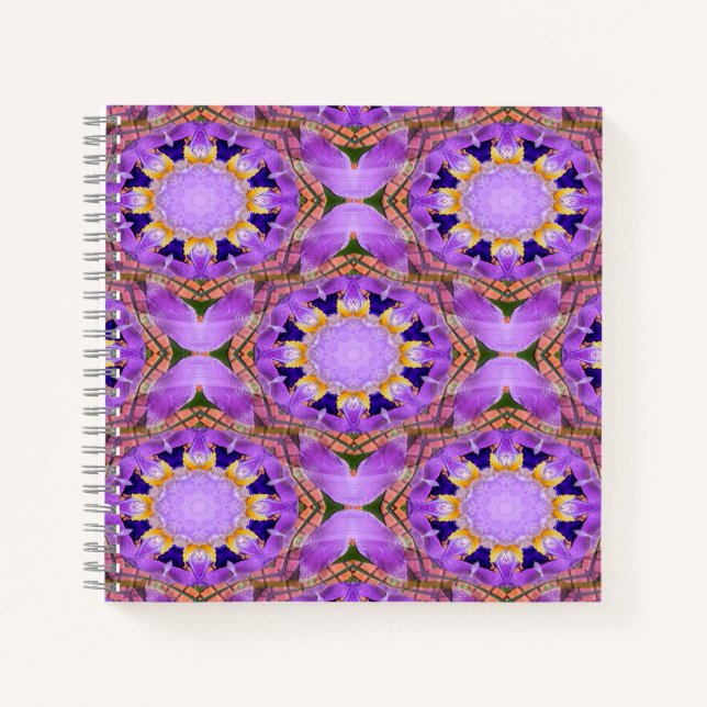 Iris Garden..... Notebook (Front)