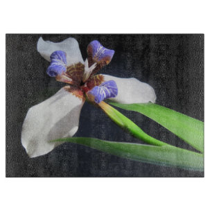 Iris Glass Cutting Board