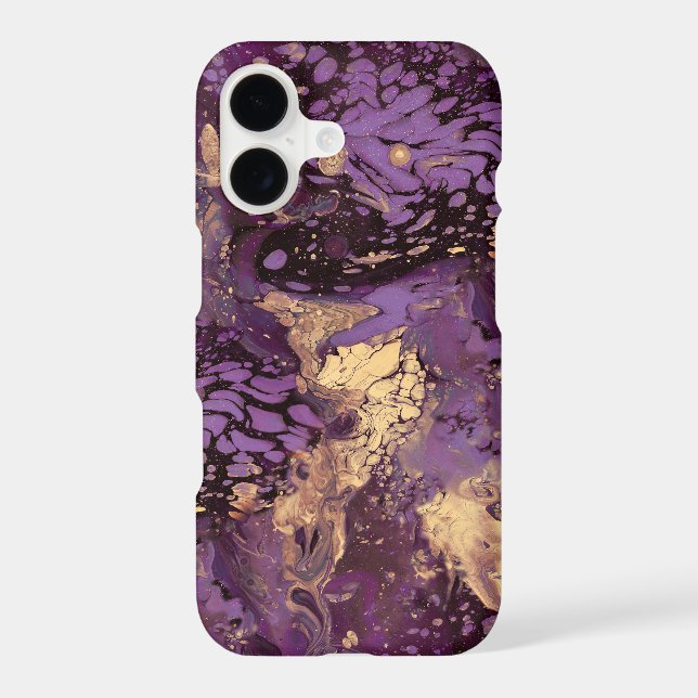 iris gold ink swirl : (Back)