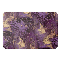 iris gold ink swirl :