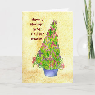 Iris Holiday Card