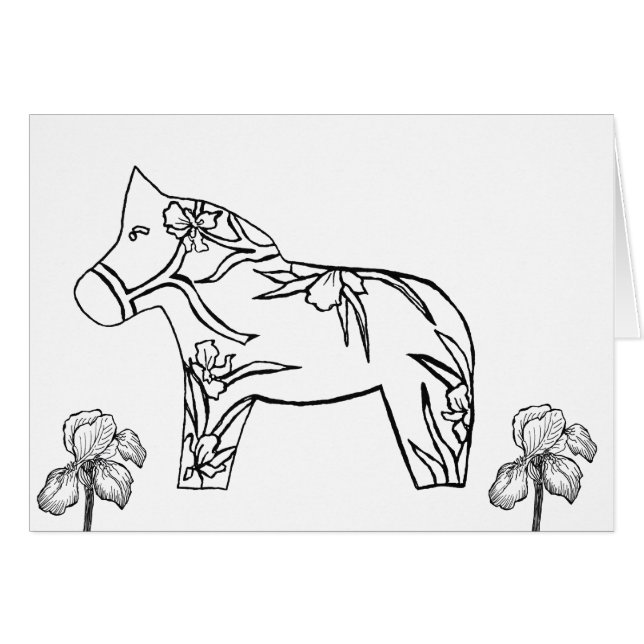 Iris Horse (Front Horizontal)