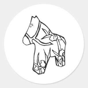 Iris Horse # 2  Sticker