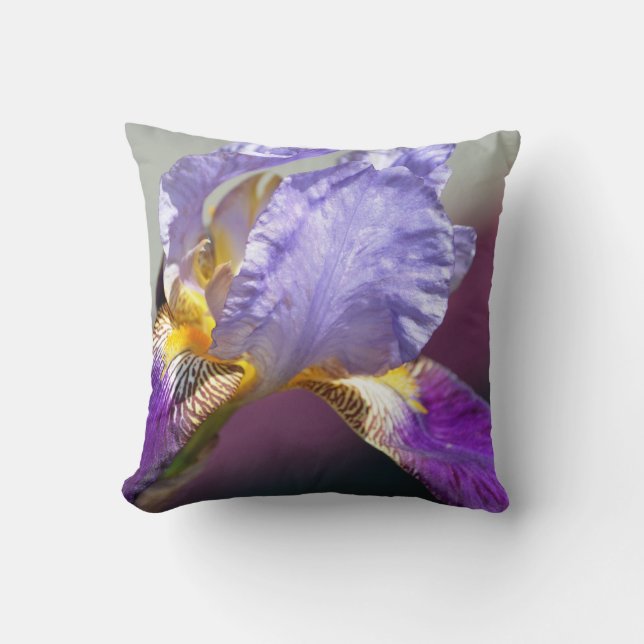 Iris in Spring Cushion (Front)