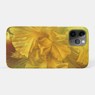 Iris inner beauty warm yellow iPhone 11 pro case