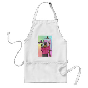 Iris is for Inspiration Standard Apron