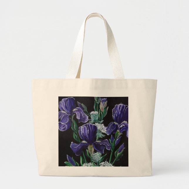 Iris Large Tote Bag (Front)