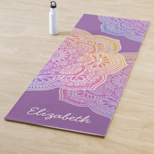 Iris Mandala Personalised Yoga Mat