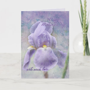 Iris Mother's Day Card
