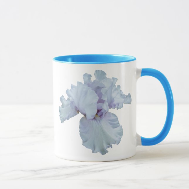 Iris Mug-Blue Handle Mug (Right)