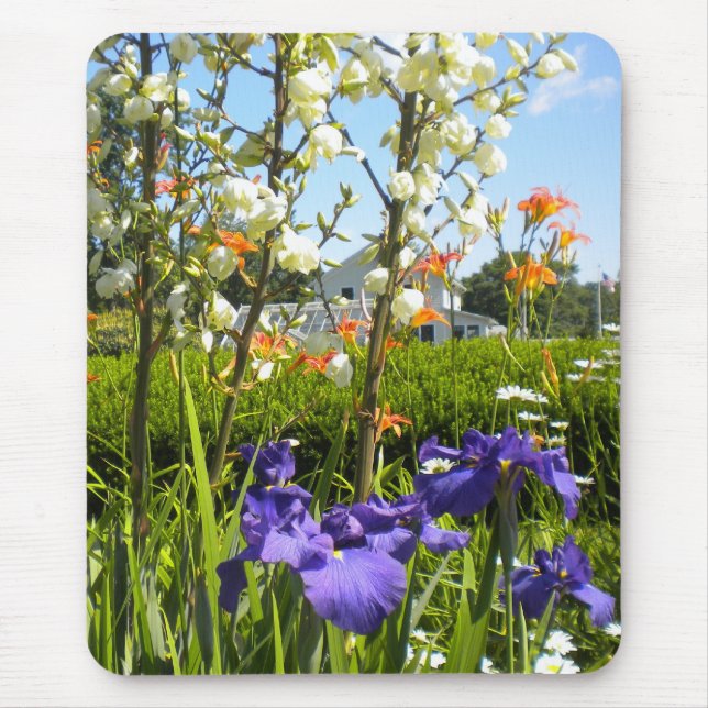 Iris N Daylilies Mousepad (Front)