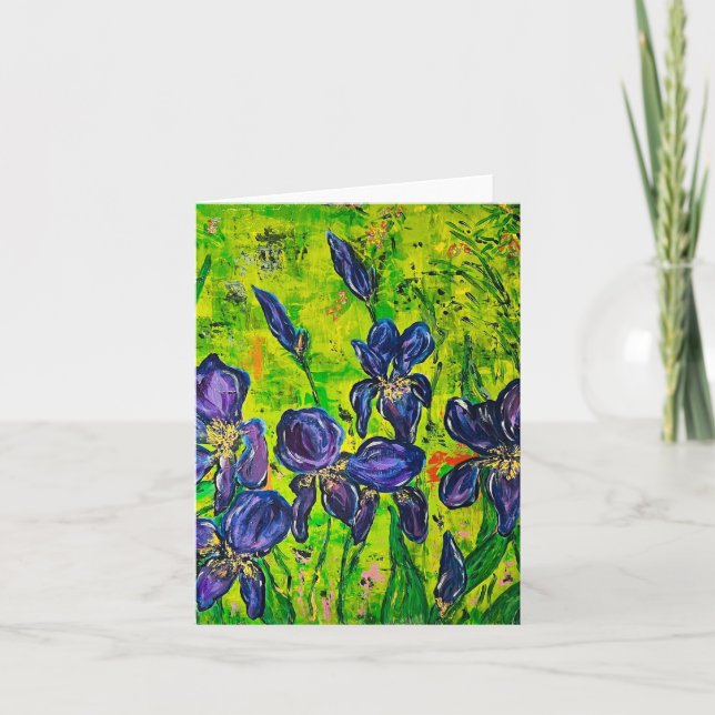 Iris Note Card (Front)