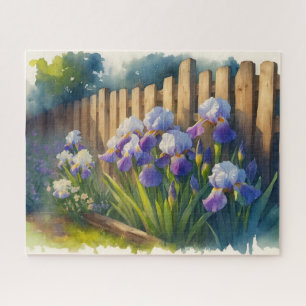 Iris Patch Jigsaw Puzzle