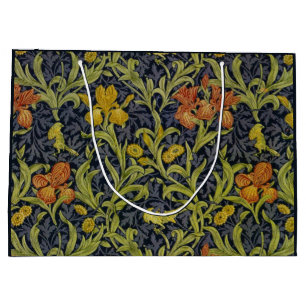 Iris Pattern (by William Morris) Large Gift Bag