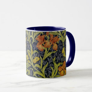 Iris Pattern (by William Morris) Mug