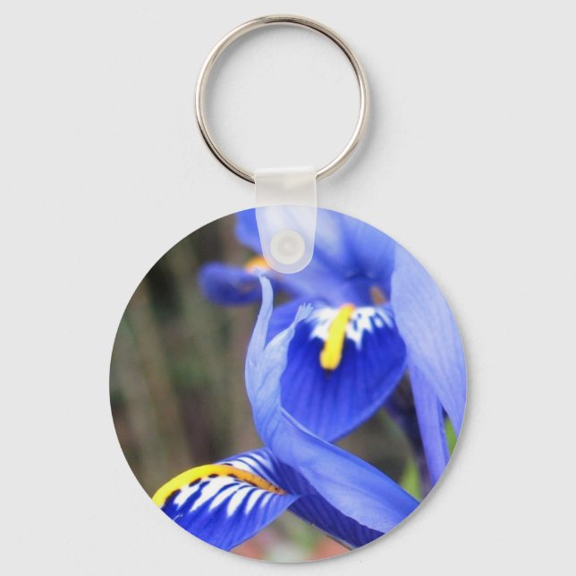 iris petals keychain (Front)