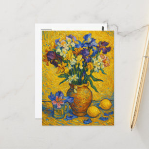 Iris Postcard