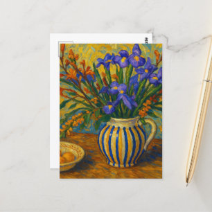 Iris Postcard
