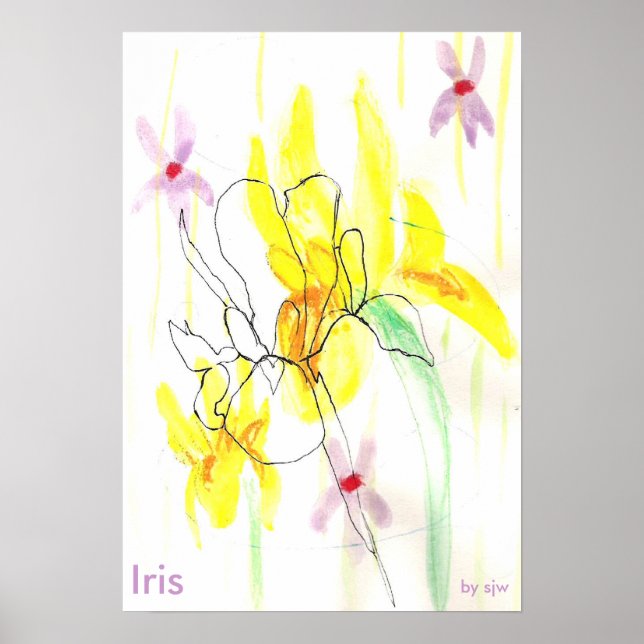 iris poster (Front)