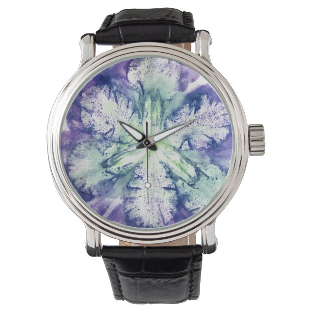 Iris Print Watch (Front)