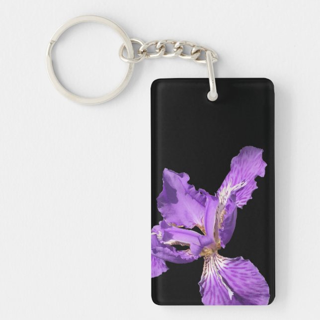 Iris Purple Key Ring (Front)
