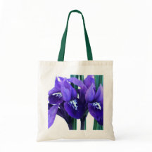 Iris Reticulata Tote Bag