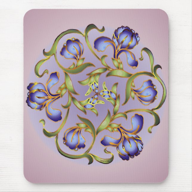 Iris Ring Mousepad (Front)