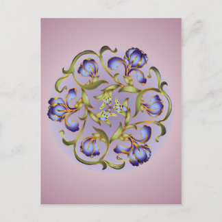 Iris Ring Postcard