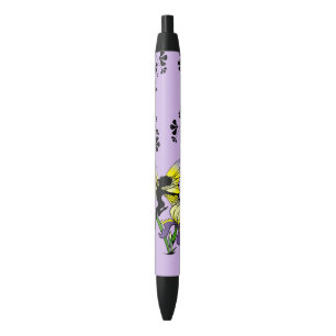 Iris Shadow Fairy Black Ink Pen