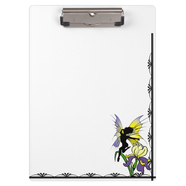Iris Shadow Fairy Clipboard (Front)