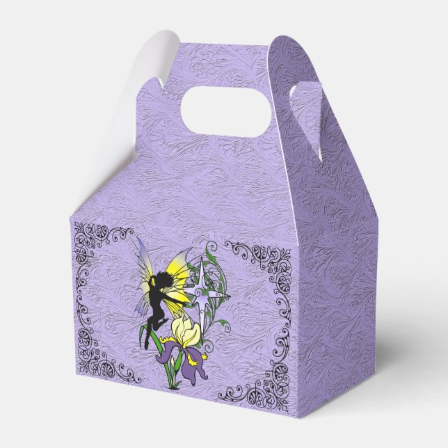 Iris Shadow Fairy Favour Box (Back Side)