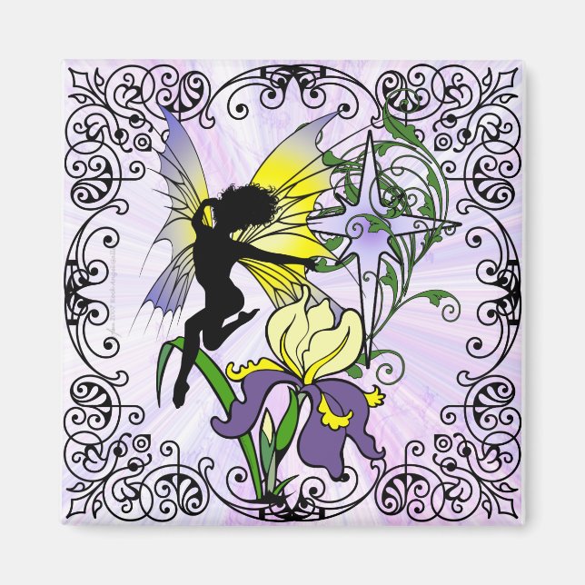Iris Shadow Fairy Magnet (Front)
