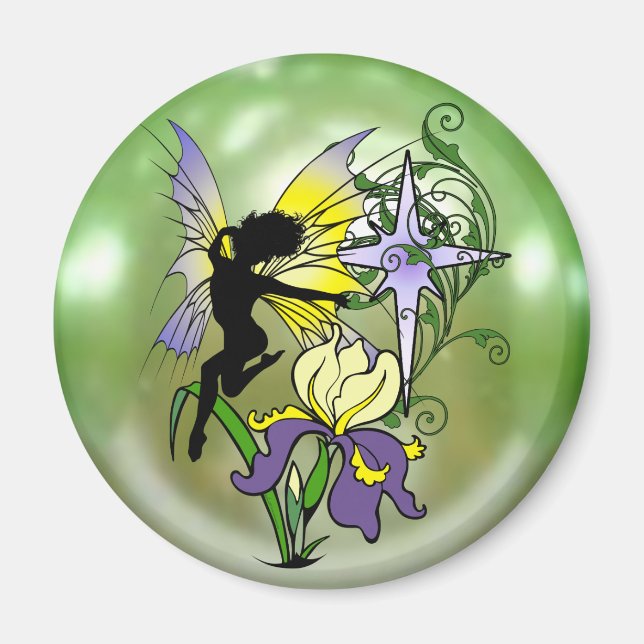 Iris Shadow Fairy Magnet (Front)