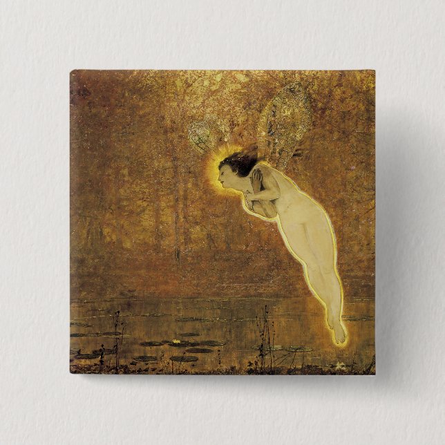 Iris, Spirit of the Rainbow 15 Cm Square Badge (Front)