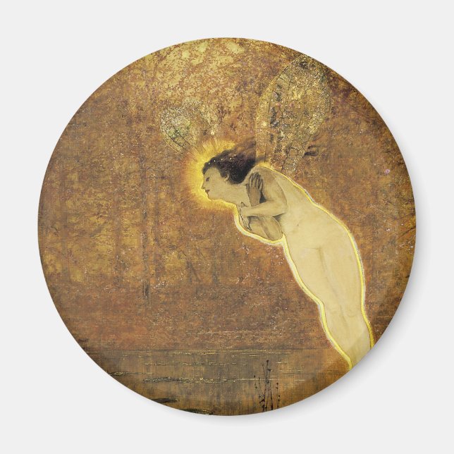 Iris, Spirit of the Rainbow Magnet (Front)