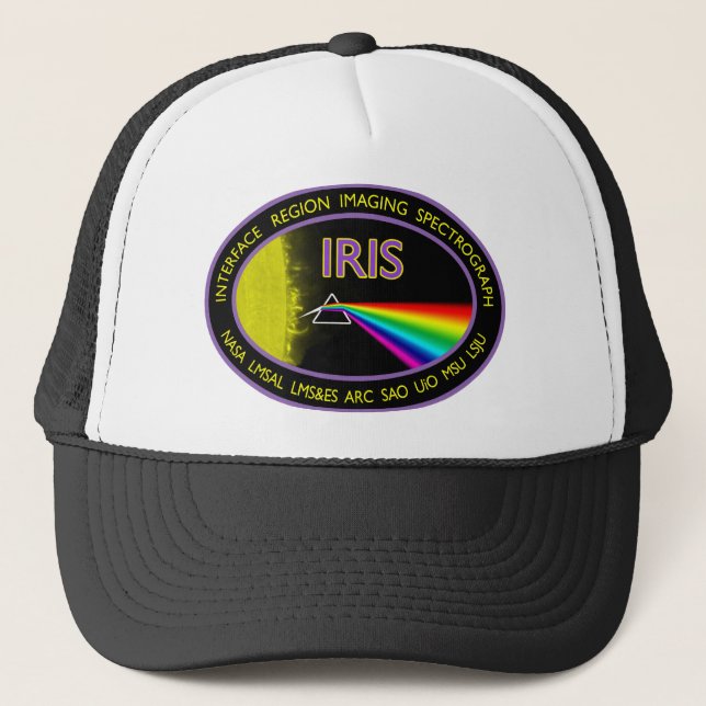IRIS - The Interface Region Imaging Spectrograph Trucker Hat (Front)