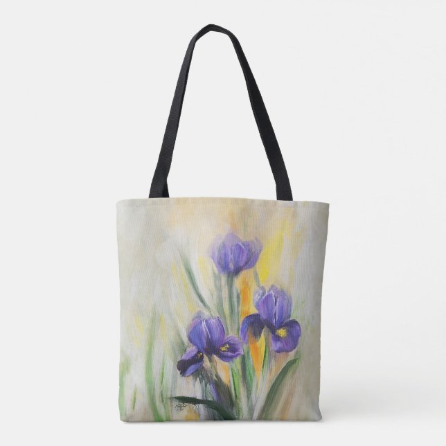 Iris Tote Bag (Back)