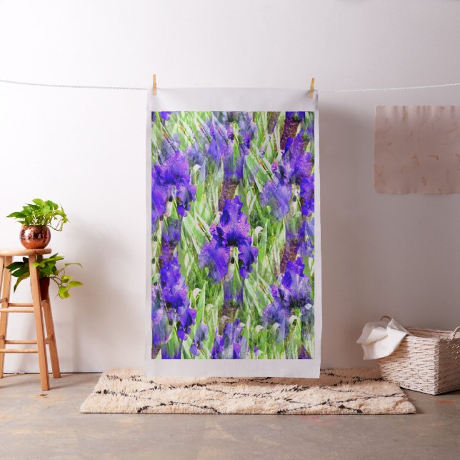 Iris Twirl..... Fabric (In Situ)