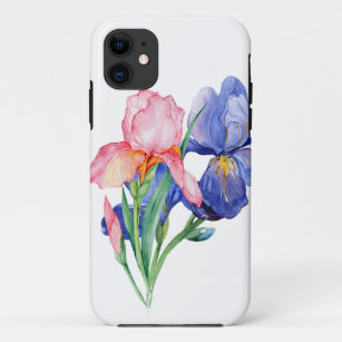 Iris watercolor  iphone case