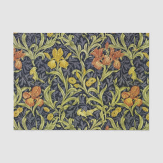 Iris William Morris Pattern Tissue Paper