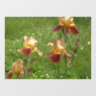 Iris Window Cling