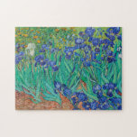 "IRISES" 1889 BY VINCENT VAN GOGH ON PUZZLE<br><div class="desc">"IRISES",  1889 BY VINCENT VAN GOGH ON PUZZLE</div>